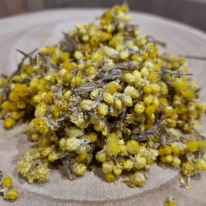 Fleurs d’hélichryse locale en vrac – Helichrysum italicum