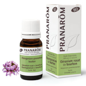 Géranium rosat - Pelargonium graveolens - 10ml - Bio