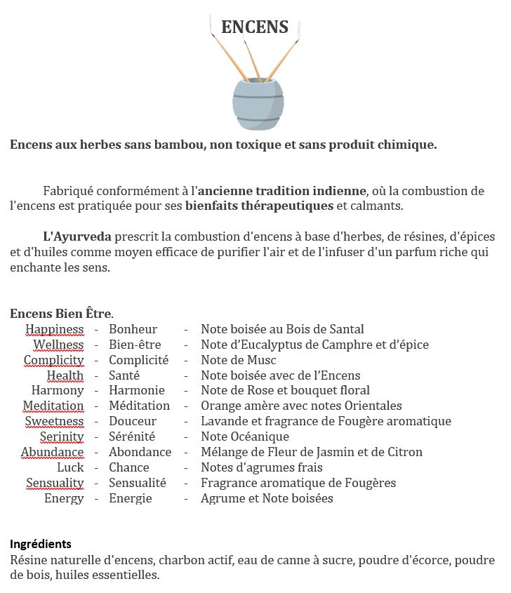 Encens aux herbes sans bambou – Image 14