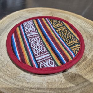 Coussin pour bol chantant tibétain - design tribal