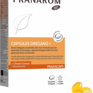 Origan vulgaire (Capsules)- Origanum vulgare - 30 capsules - Bio
