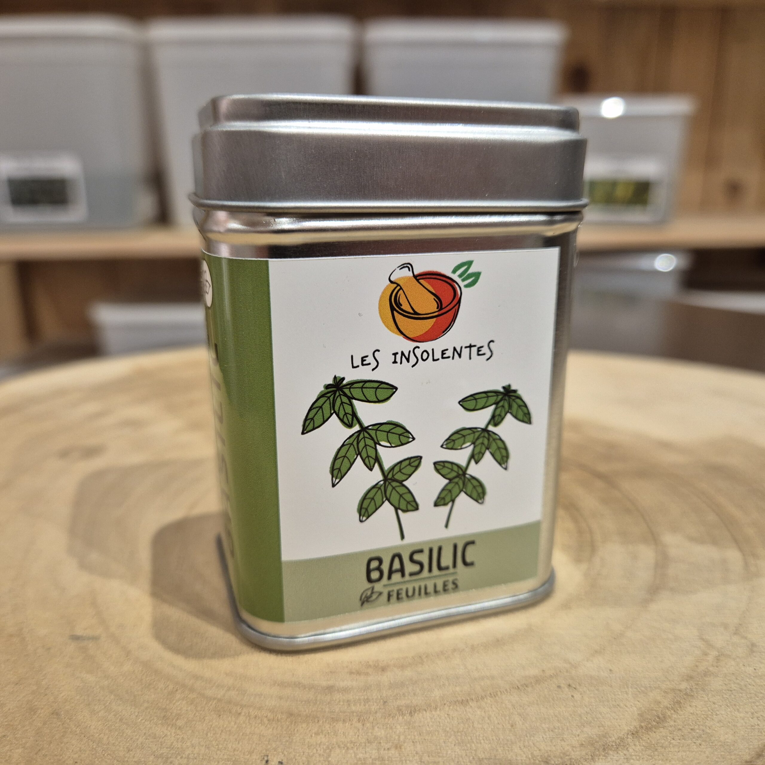 Basilic bio séché Les Insolentes – 25 g