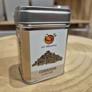 Graines de coriandre bio françaises Les Insolentes – 60 g