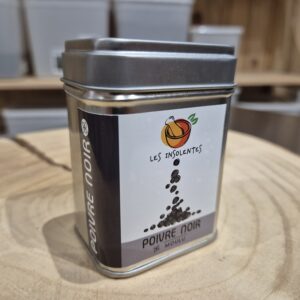 Poivre noir bio moulu Les Insolentes – 90 g